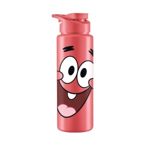 Squeeze Sport Rosa Personagem Patrick do Bob Esponja 750ml