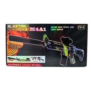 Arminha de Bolinha de Gel Grande Elétrica Com Silenciador