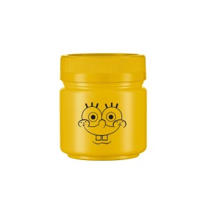 Mini Pote Organizador Amarelo do Bob Esponja 150ml