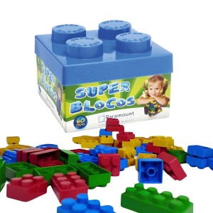 Super Blocos 60 Peças para Montar da Paramount