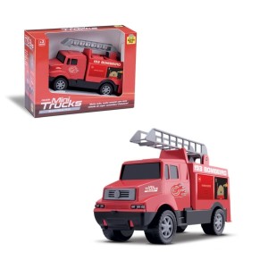 Brinquedo Mini Caminhão De Bombeiros Com Escada