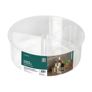 Organizador Diamond Giratório Transparente da Paramount