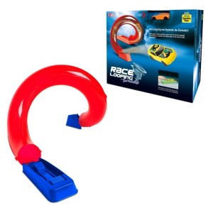 Brinquedo Pista De Carrinho Com Looping Em Tubo Com Carrinho