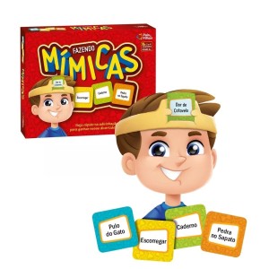 Jogo Fazendo Mímicas Adivinhação Pais & Filhos