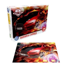 Quebra-Cabeças Race Team 150 Peças Pais & Filhos