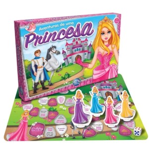 Jogo De Tabuleiro Aventuras De Uma Princesa Pais & Filhos