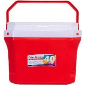 Caixa Termica 40 Litros Vermelha Paramount