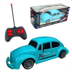 Brinquedo Carrinho Clássico de controle Remoto modelo Fusca