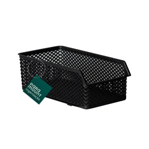 Organizador Empilhável Línea 28x15x10 cm Preto