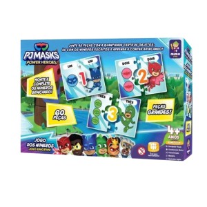Jogo Educativo Jogo dos Números PJ Mask