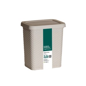 Lixeira Línea de 3,5 Litros Creme da Paramount